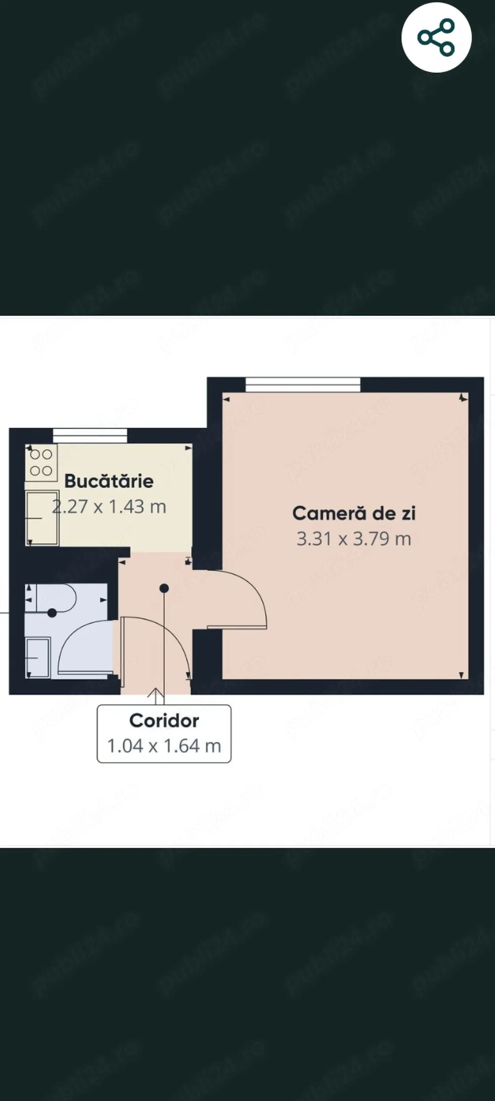 Vand garsoniera confort2