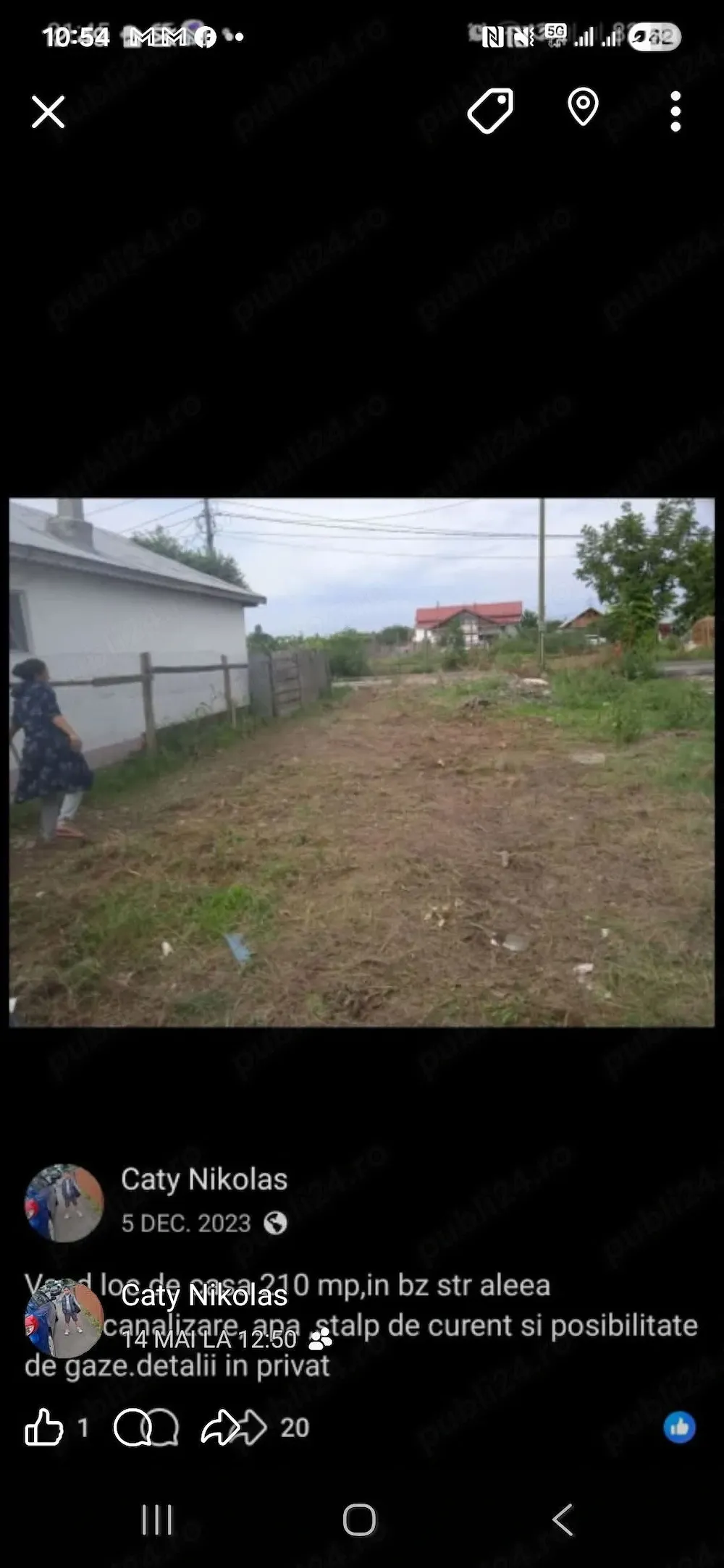 Vând loc de casa în buzau