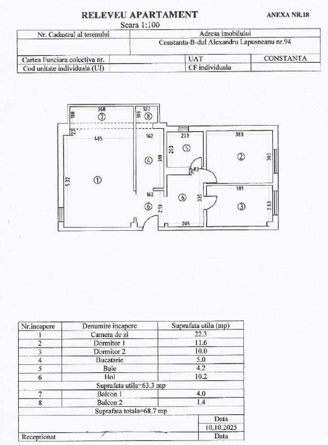 Apartament 3 camere decomandat de vânzare – Trocadero, Bd. Alexandru Lăpușneanu