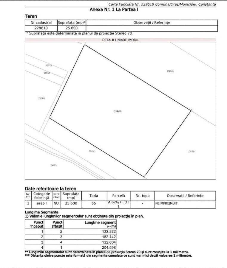 Potențial Industrial/Agricol: Teren 25.600 mp, Constanța - Str. Crișului