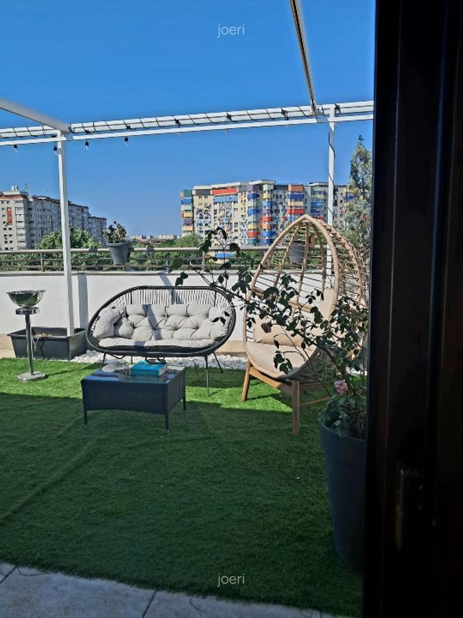 Apartament luminos 2 camere cu terasă spectaculoasă de 50m² – Tineretului