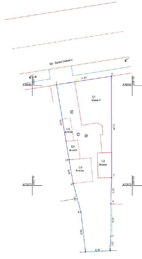 Vand teren 432 mp cu casa demolabila in Iosefin zona M1 - imagine 1