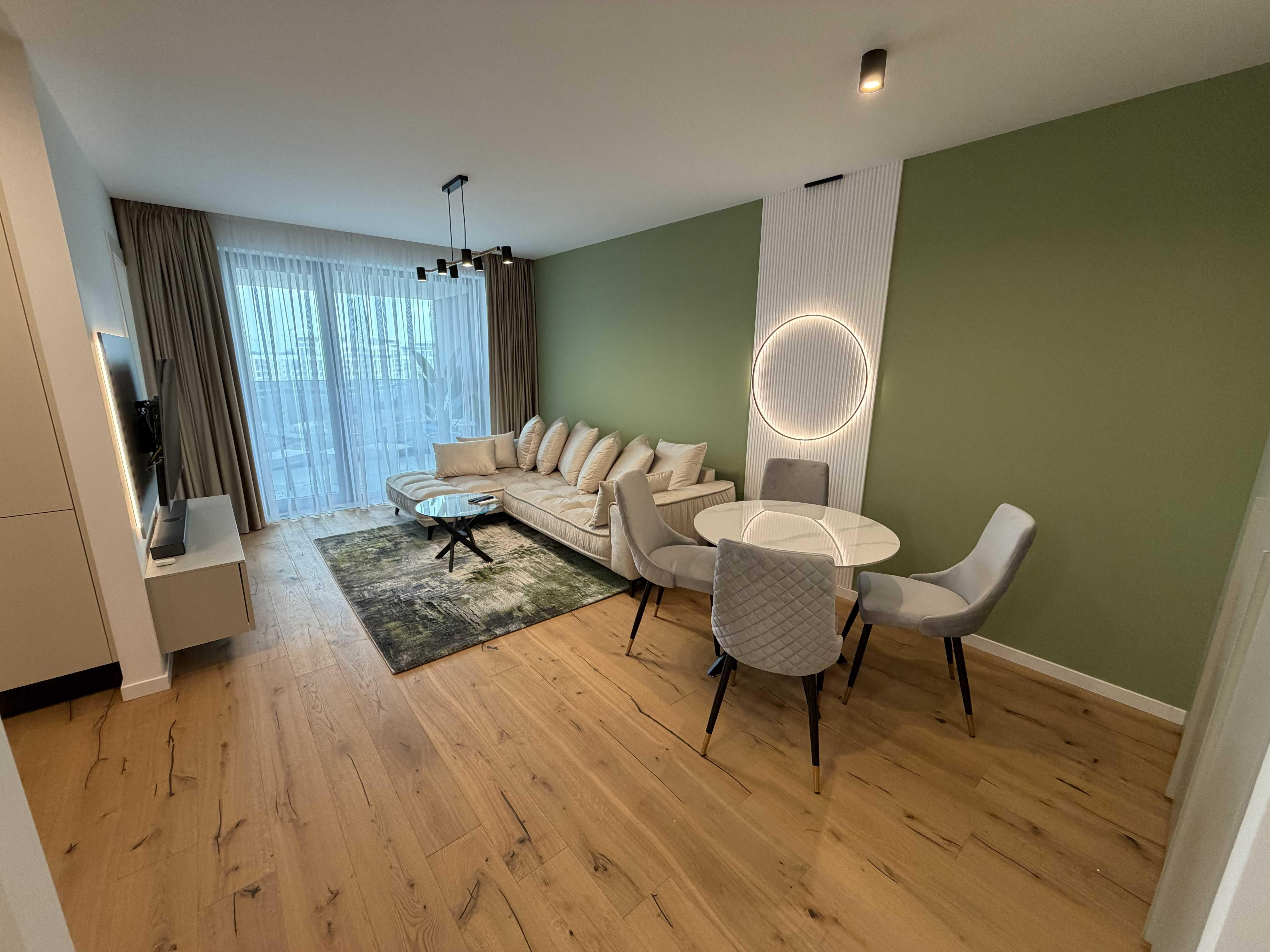 Apartament 2 camere | Mobilat LUX | City Point II | Parcare | De inchiriat | 1000 euro - imagine 1