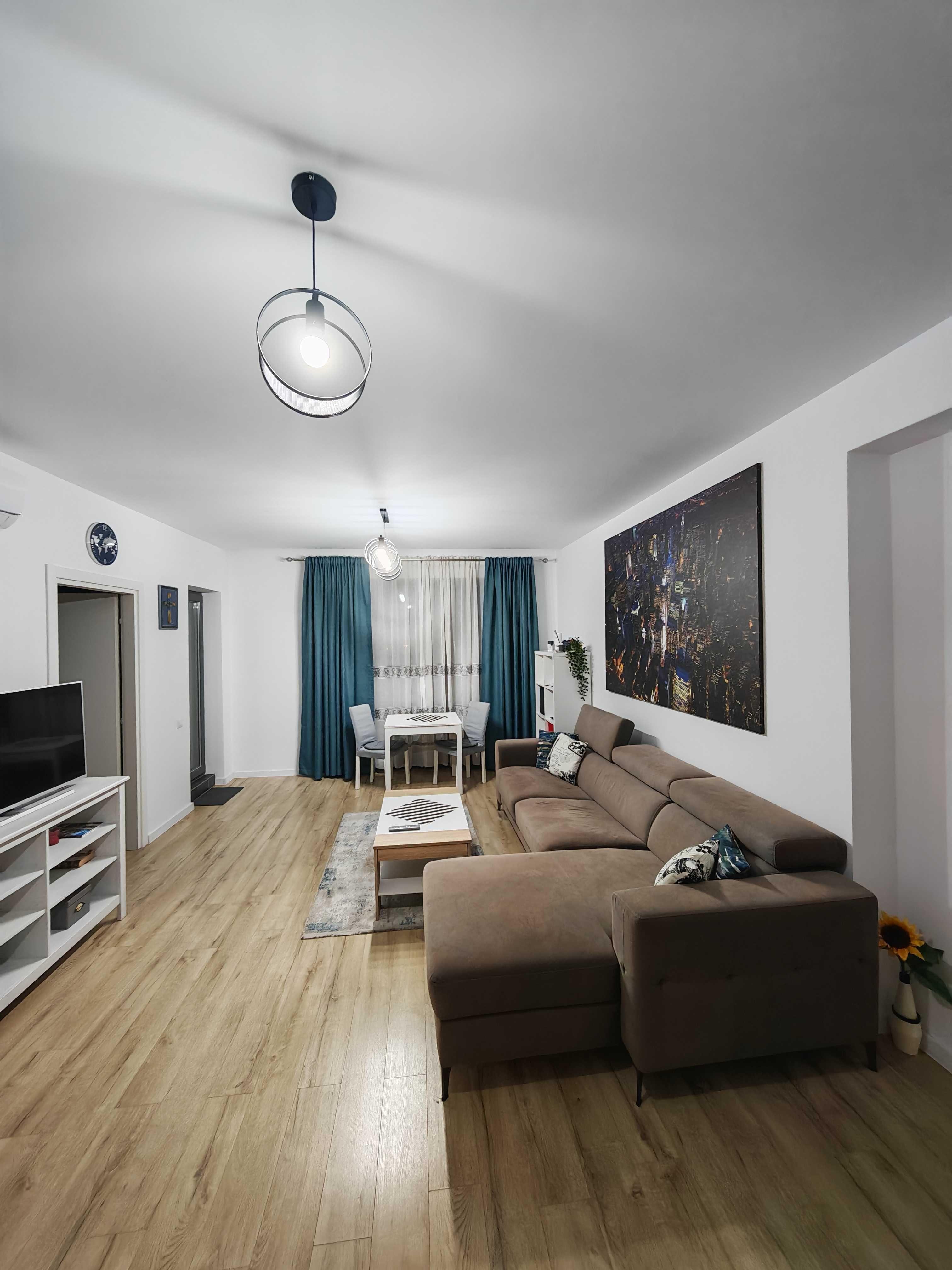 Proprietar | Închiriez apartament 2 camere Nusco Citta | Centrală proprie | AC | Parcare inclusă