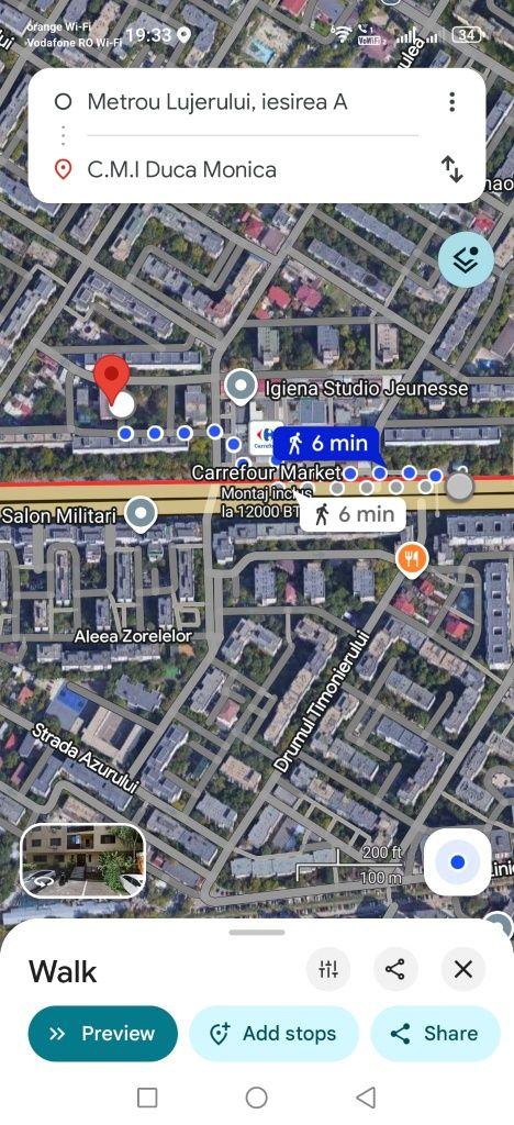 Închiriez garsoniera langa metrou Lujerului - imagine 1