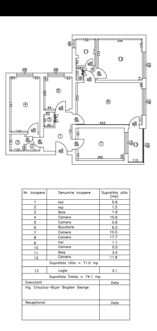 Apartament 4 camere Podu Ros - imagine 1