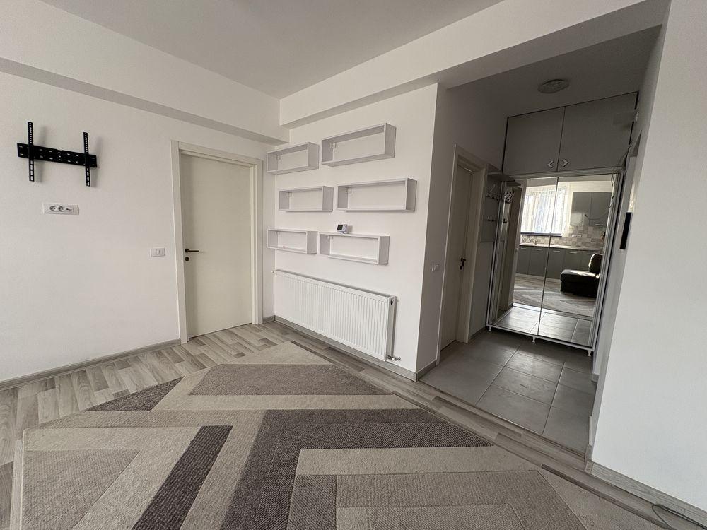 Apartament 2 camere de închiriat – Bucium, parter înalt, bloc nou, mobilat complet
