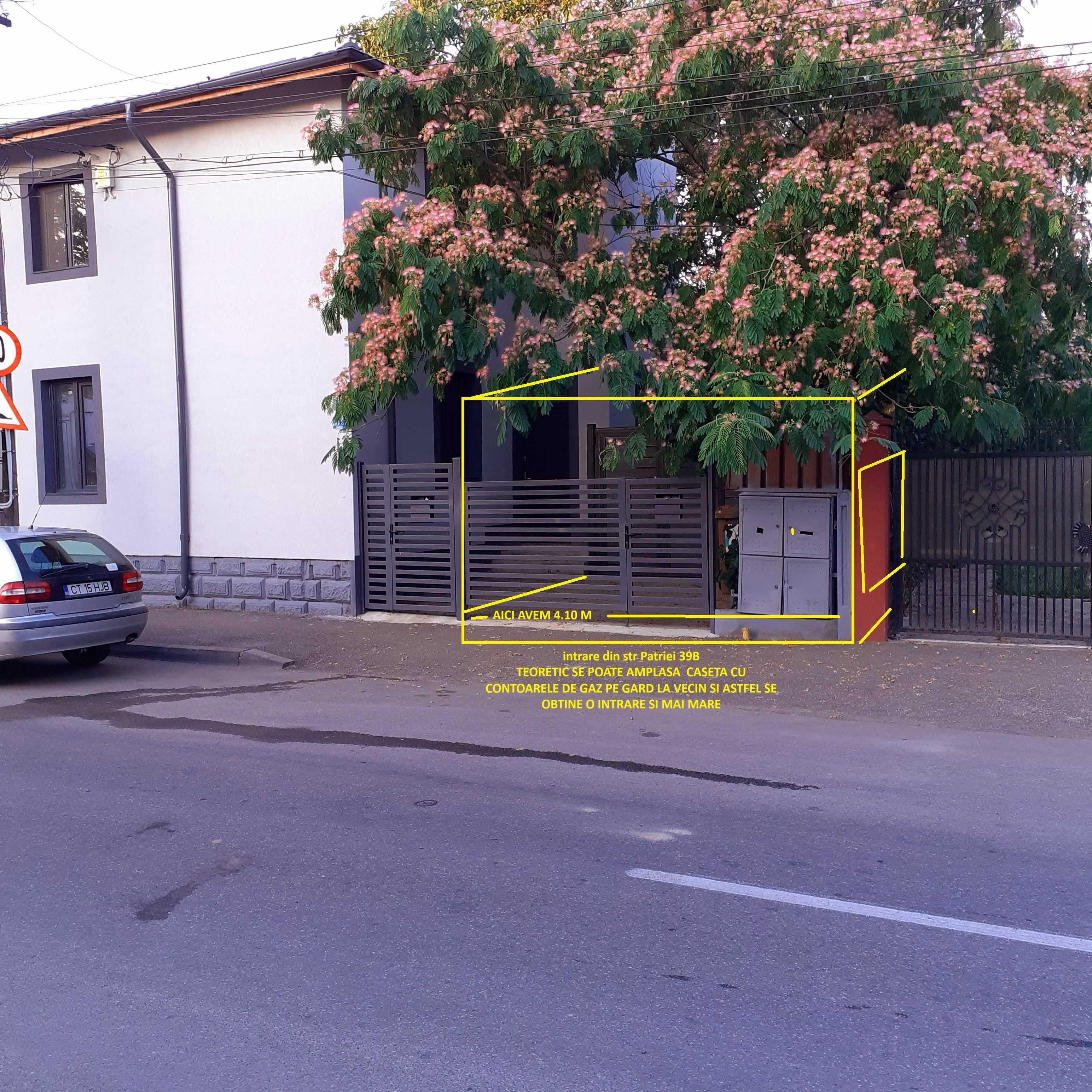 4 camere la curte în zonă verde civilizată și intimă.