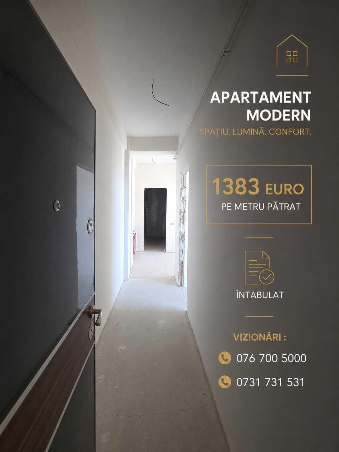 Apartament 2 camere- 54mp - INTABULAT- SUPER PRET - COMISION 0% - imagine 1