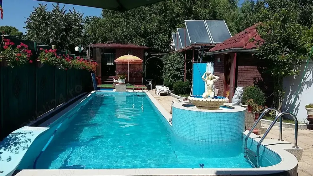 Marta Bibescu cu piscina si deschidere lac Mogosoaia - imagine 1