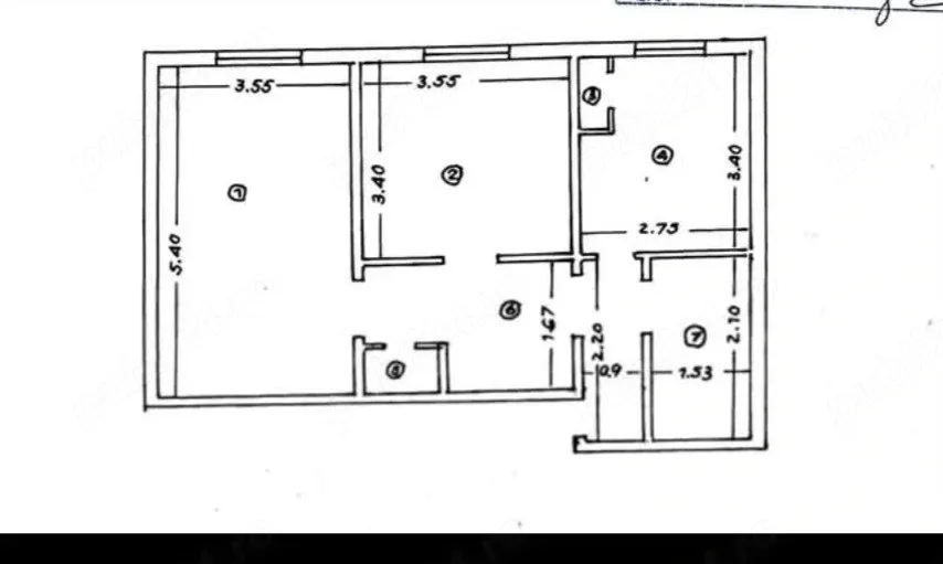 inchiriez apartament 2 camere decomandat  Canta - imagine 1