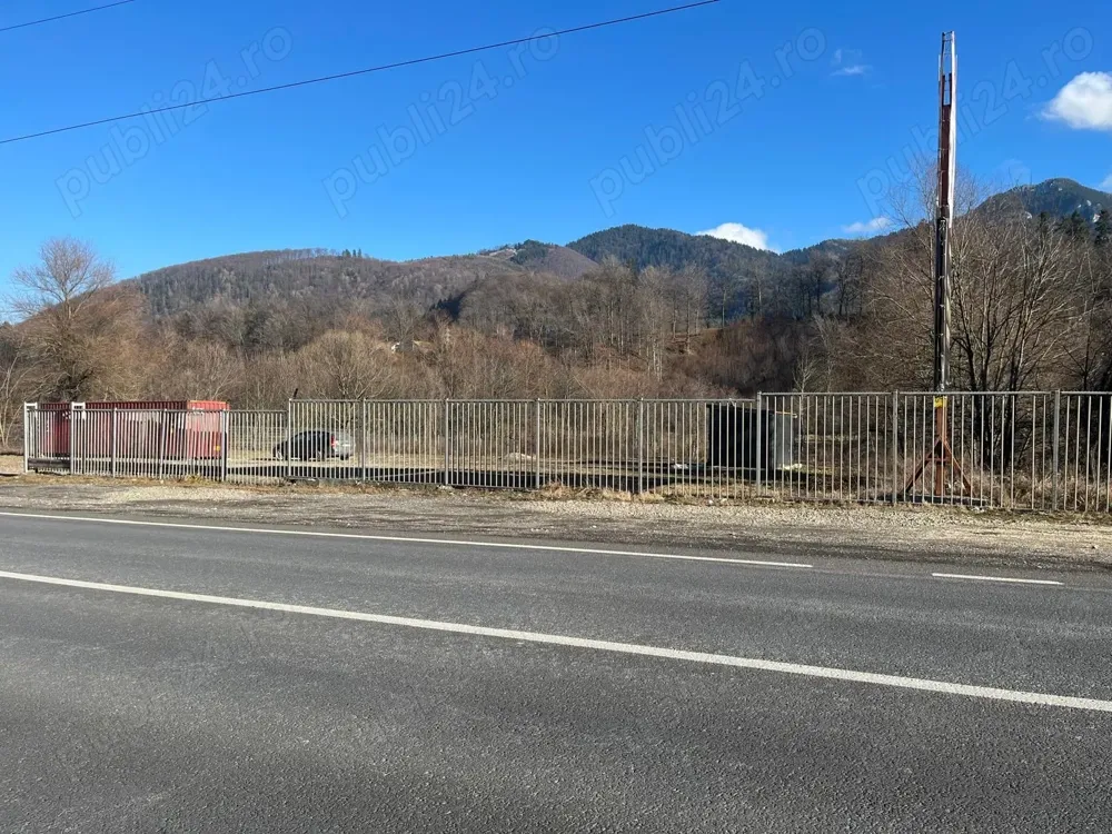 Vând teren intravilan Brașov, front stradal DN1, intrare din DN avizată