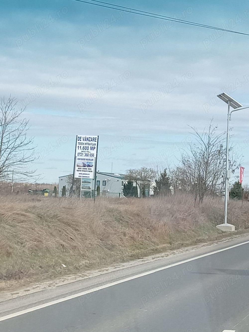Teren intravilan cu potențial de dezvoltare (fabrica de caramida ,stație combustibil sau electrică)