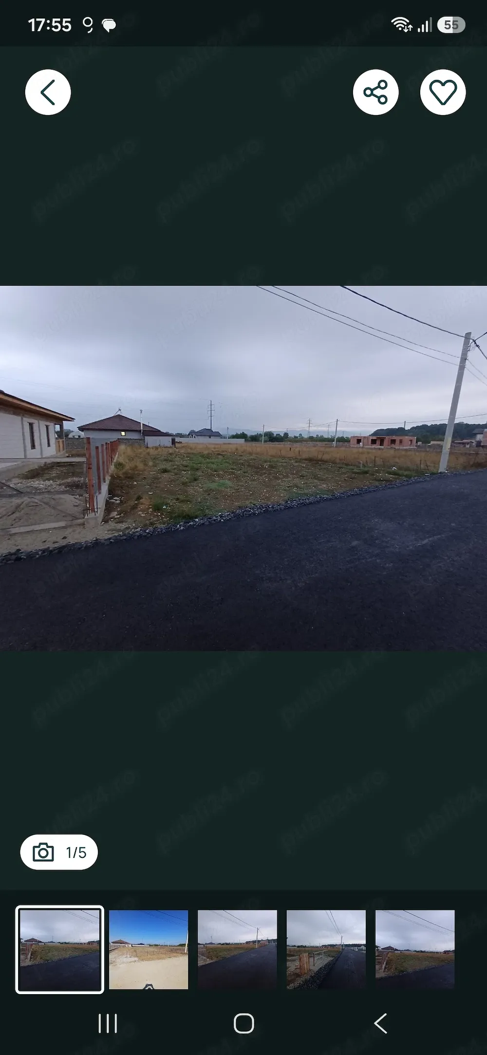Teren intravilan 607 mp la 5 km de Tg Jiu - imagine 1