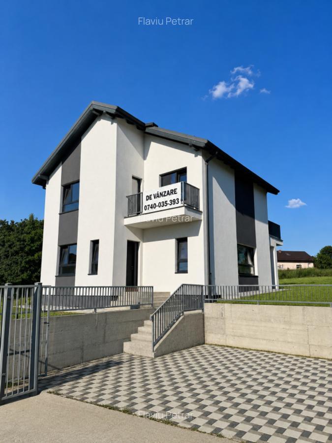Casă Premium în Centrul Feleacului | Teren 700 mp COMPLET PLAT |