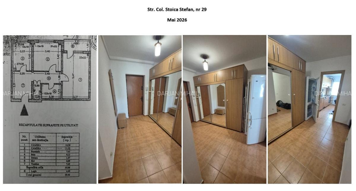 Apartament 2 camere, Pod Grant, decomandat, complet renovat, confort 1.