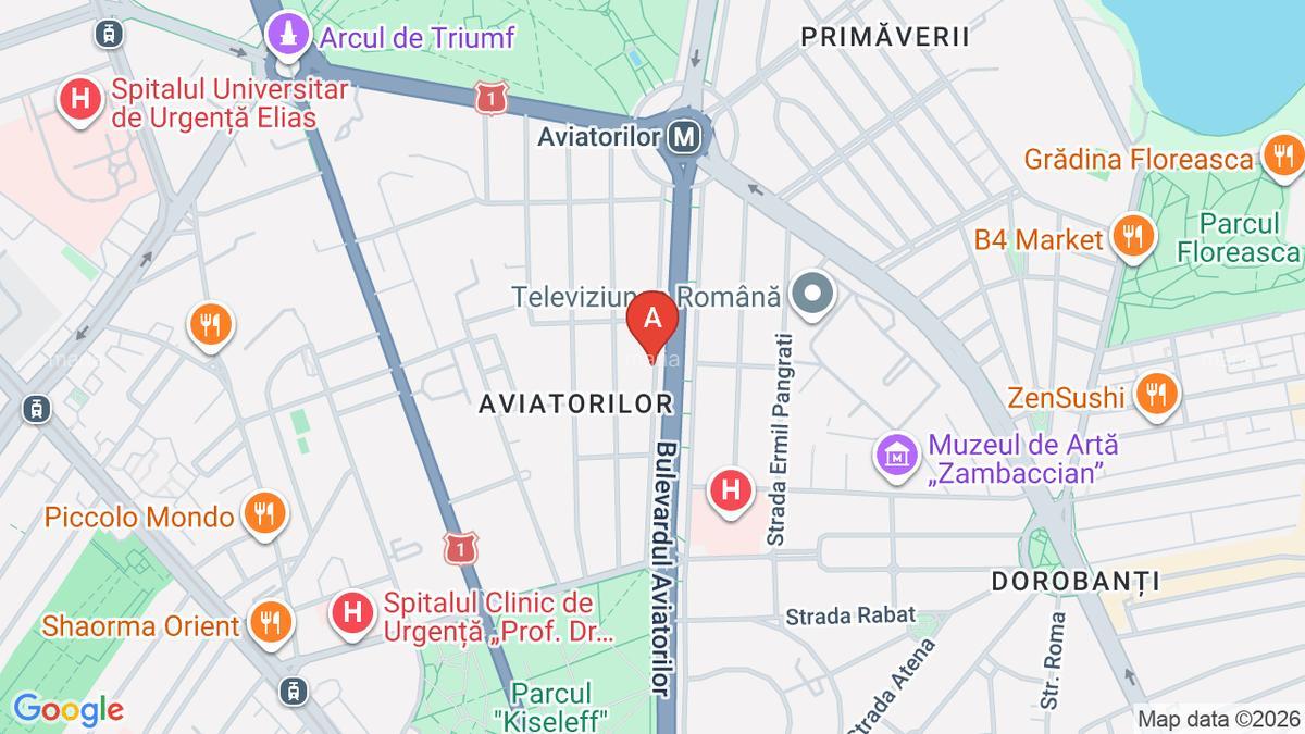 Stradal Bulevardul Aviatorilor 37 / Mobilat / Proaspat renovat / Garaj