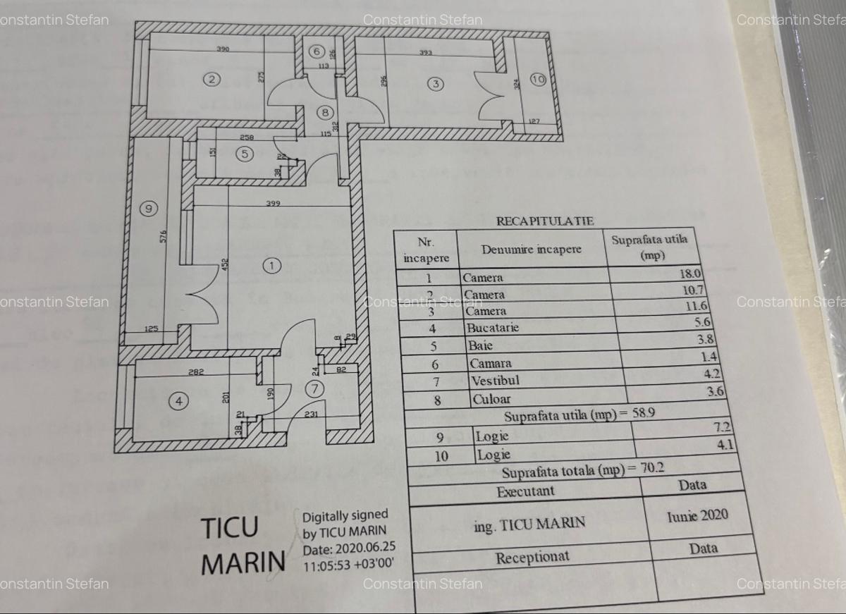 Apartament 3 camere, 8 minute metrou Gorjului- Direct proprietar