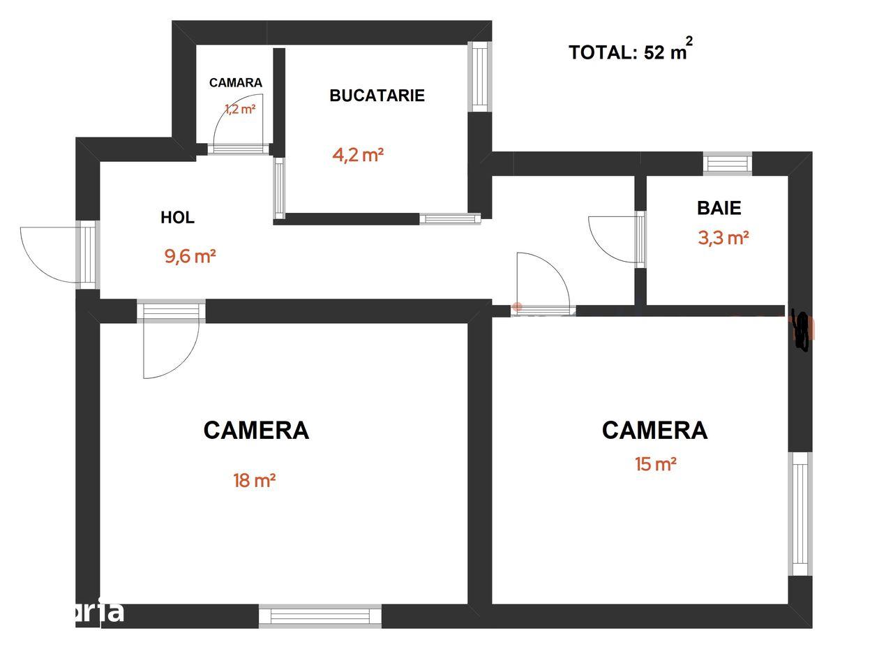 Ap 2 camere in Zona UMF  - investitie perfecta
