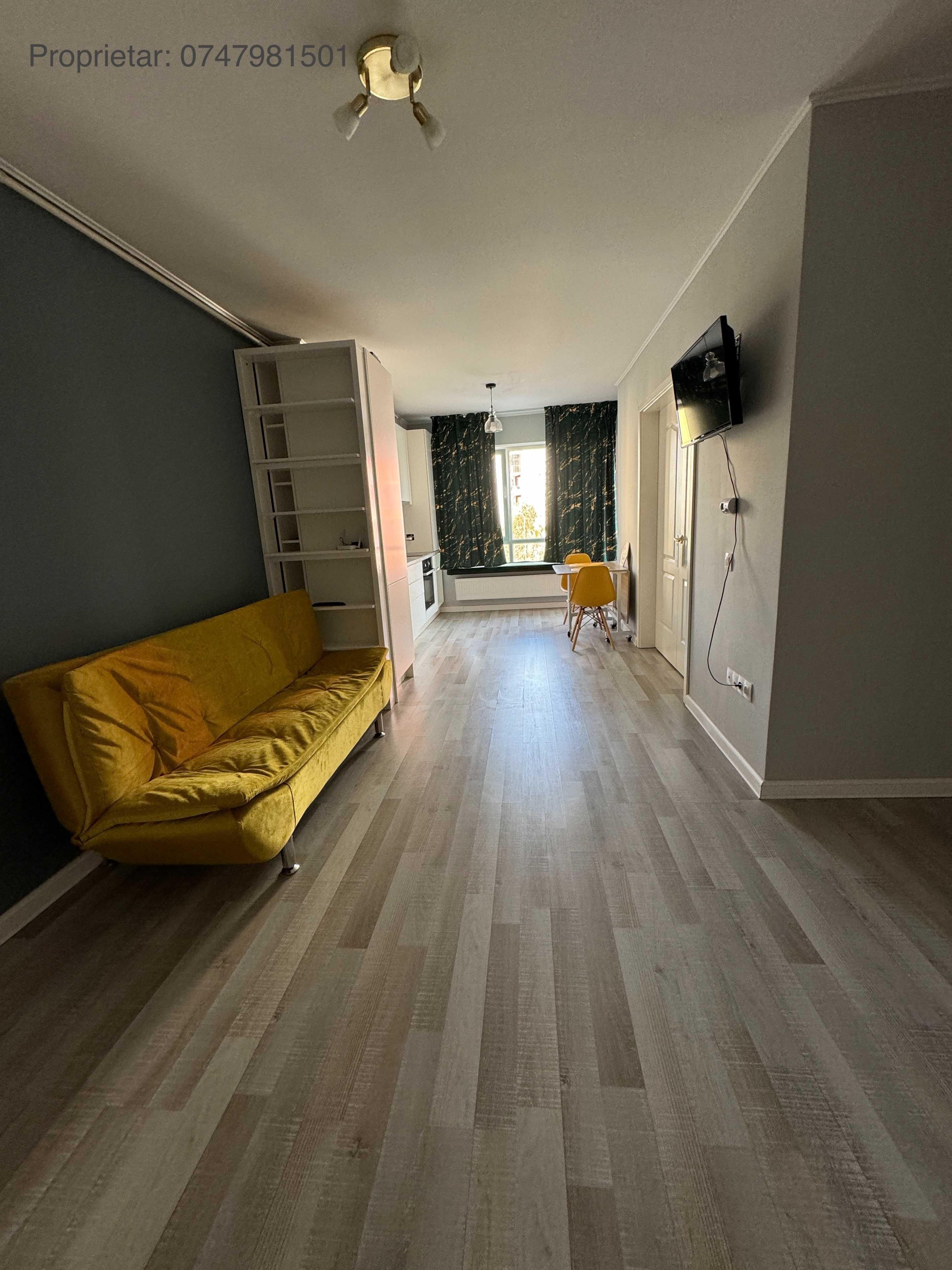 Studio modern în Avantgarden 3 – complet mobilat și utilat, ideal regim hotelier + Loc de Parcare (Proprietar)