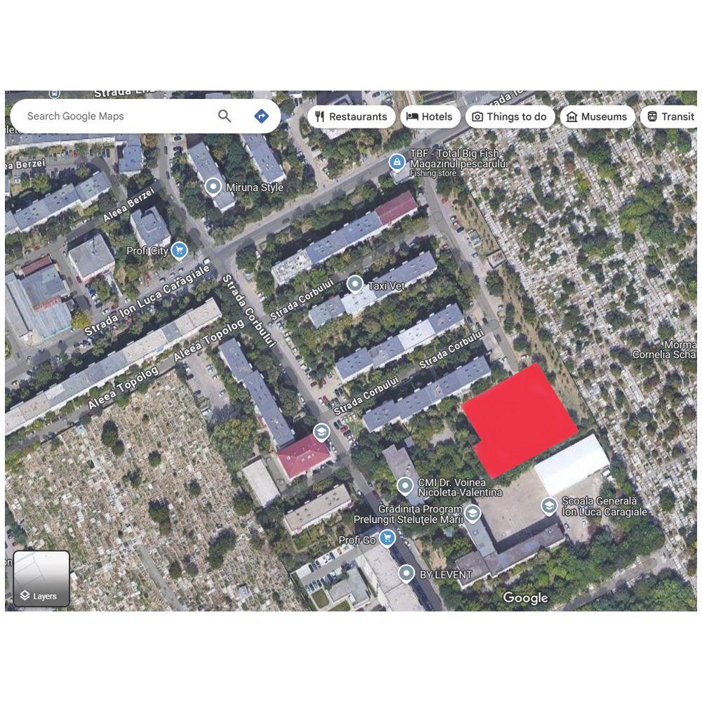 Teren de vânzare - Str. Corbului nr. 4A, Constanța – Cimitirul Central - imagine 1