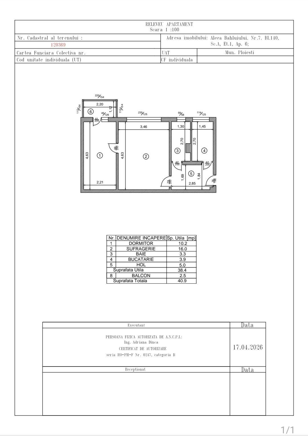 Apartament 2 Camere Ploiesti Zona Lamaita