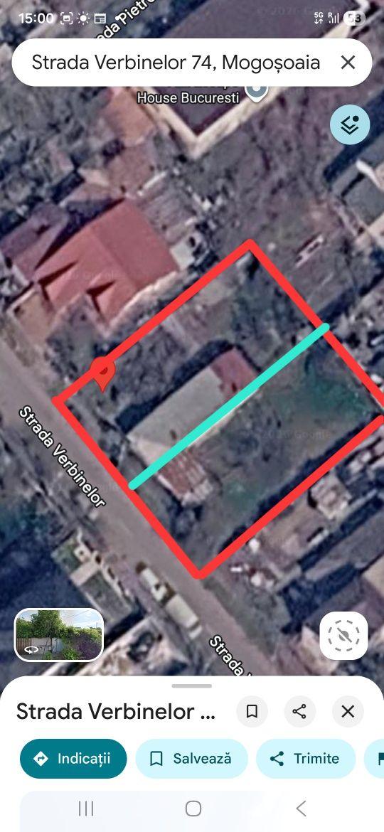 OPORTUNITATE DEZVOLTARE | 2 Loturi alăturate | Str. Verbinelor, Străulești | 811 mp | M3 P+4 | POT 60% CUT 2,5
