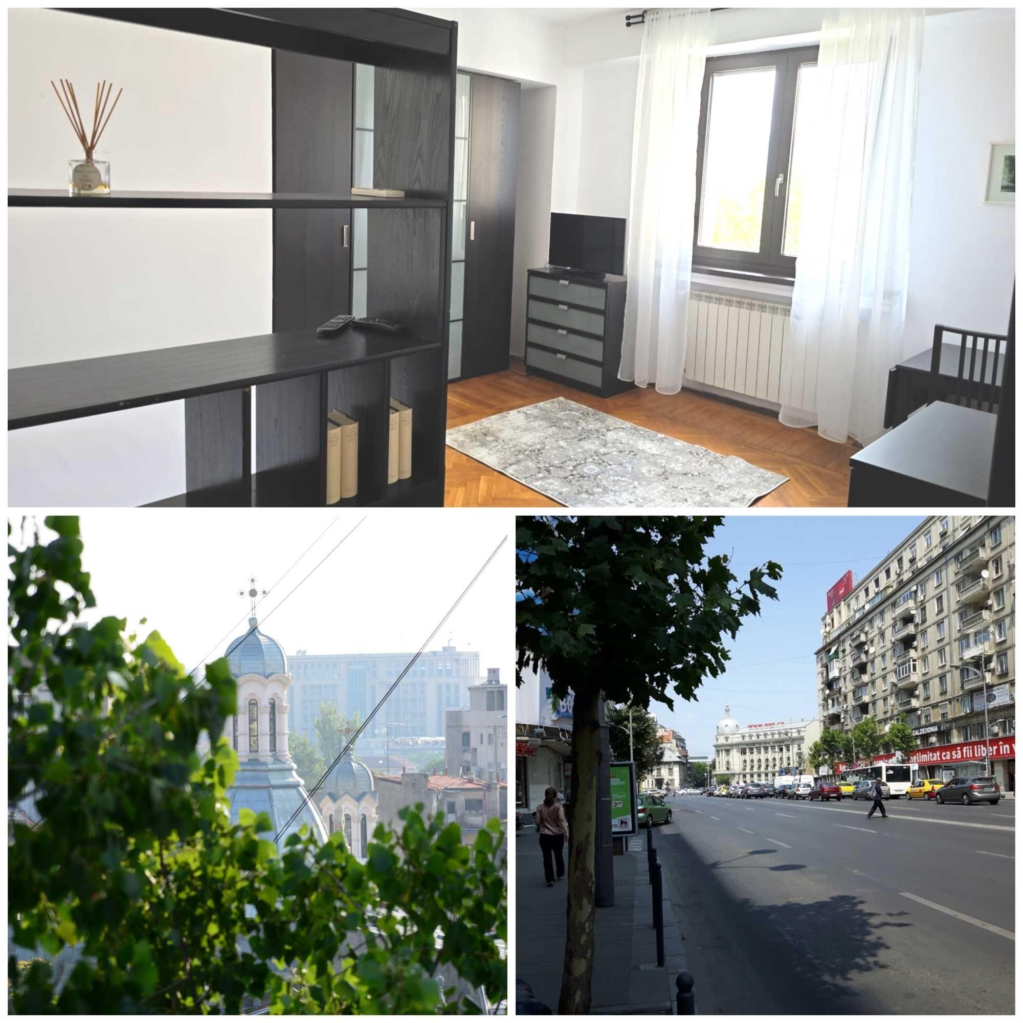 Proprietar, vand garsoniera ultracentrala pe Magheru Piata Romana, investitie excelenta, bloc neinclus in Registrul cladirilor cu risc seismic