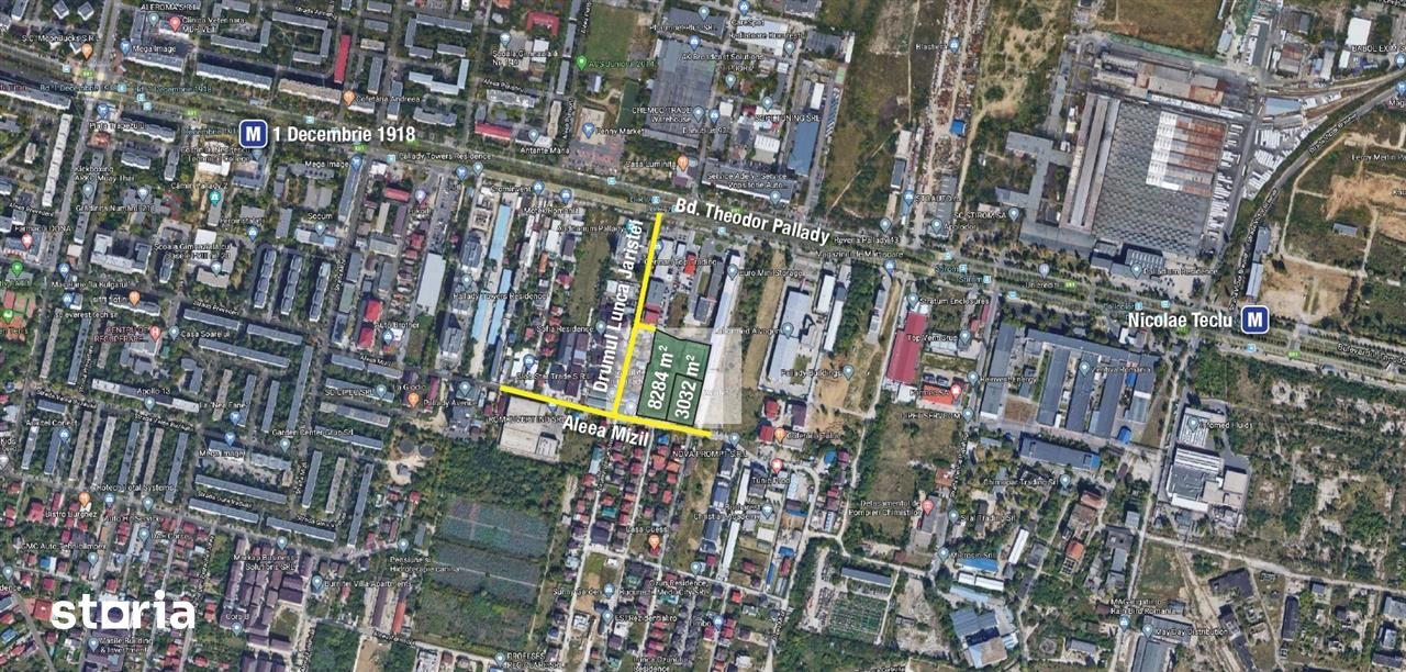 Oportunitate dezvoltare rezidentiala in zona Titan langa Metrou 1 Dece