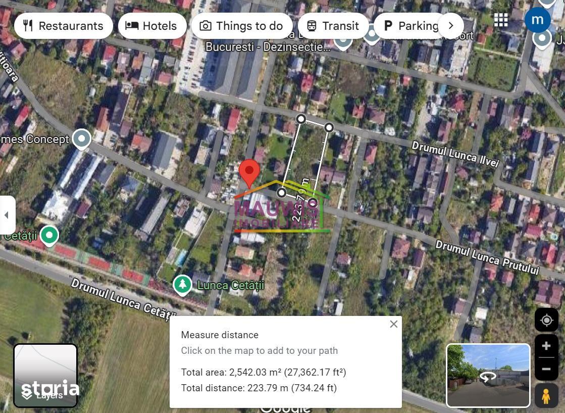 Vand teren intravilan in zona Lunca Prutului – Trapezului,