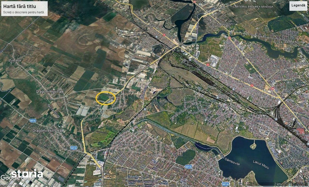 Teren intravilan 14000 mp ,Soseaua de centrua Chitila