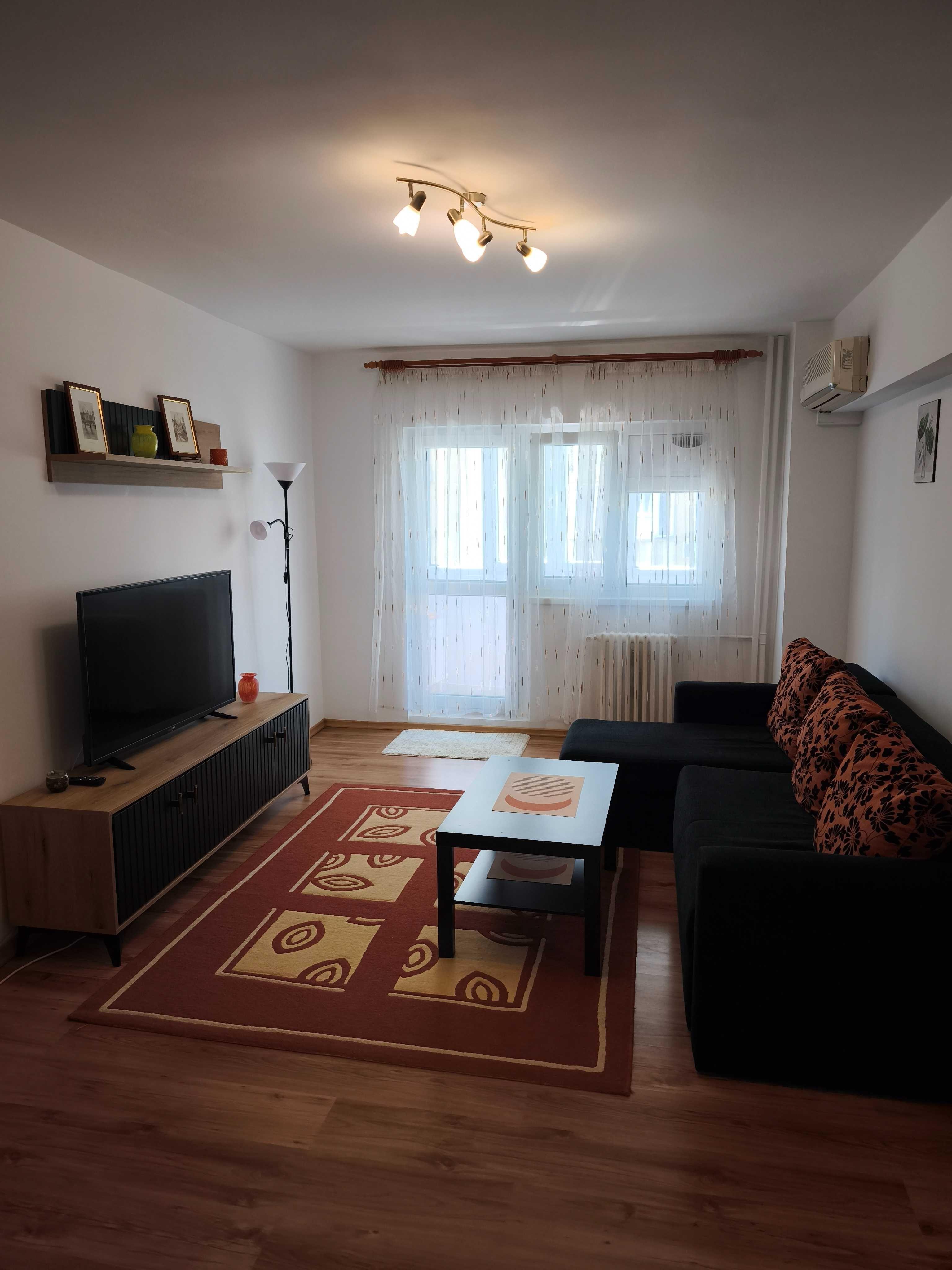 Inchiriere 2 camere, Brancoveanu metrou, renovat, bloc reabilitat, mobilat, A/Cx2