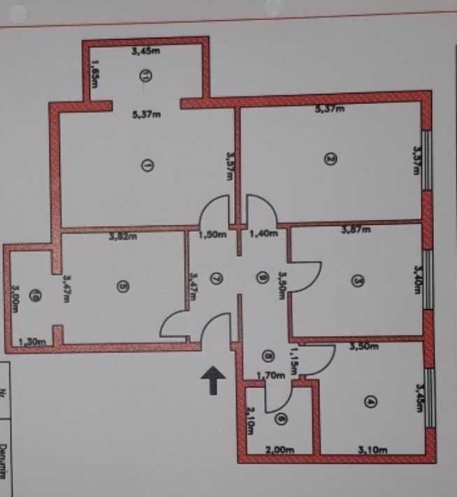 Apartament 4 camere 102mp