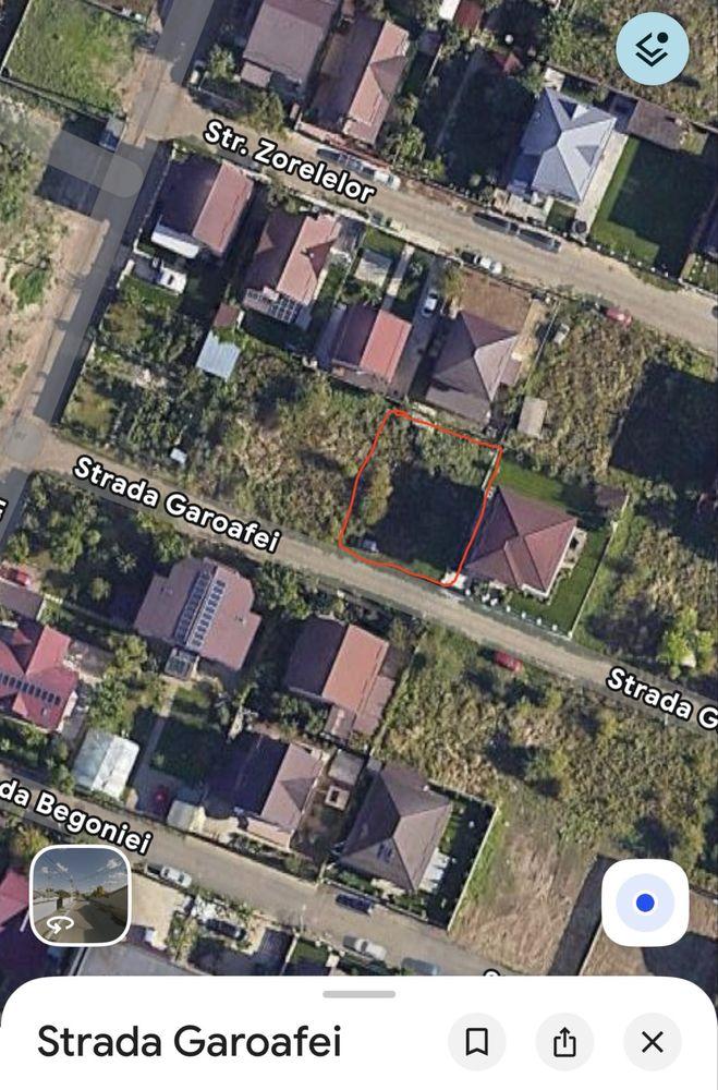 Teren intravilan construibil 511mp Măgurele-Cartierul Florilor, str.Garoafei,utilități
